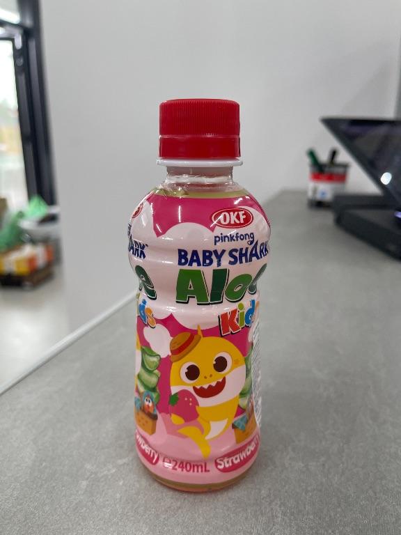 Nước ép lô hội OKF Pinkfong Baby Shark Kids Aloe Strawberry 240ml