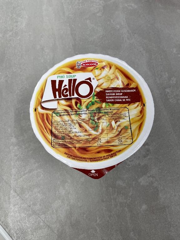 Mì Phở Bò Hello Acecook