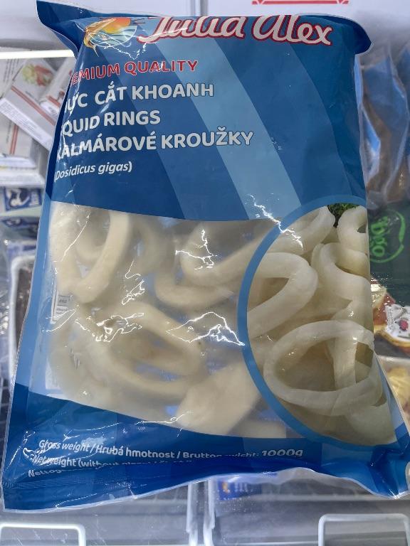 Mực Cắt Khoanh Lava Alex (Dosidicus gigas) 1kg