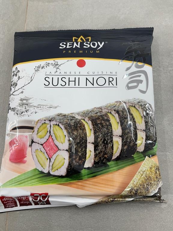 SEN SOY Premium Sushi Nori 25 miếng 50g