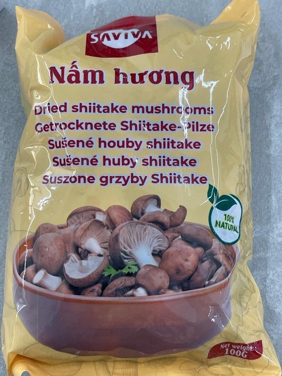 Nấm hương khô SAVIVA 100g