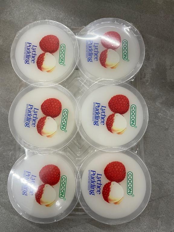 Pudding Vải COCON Lychee Flavour 480g (6 x 80g)