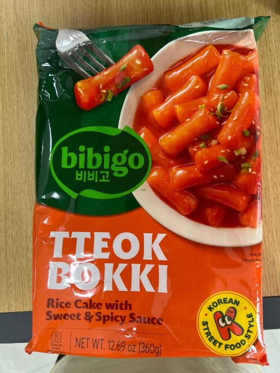 Bibigo Tteokbokki Bánh Gạo Cay Ngọt 360g