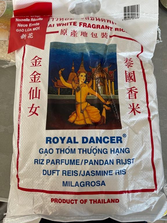 Gạo Thơm Trắng Thái Lan Royal Dancer 4.54kg