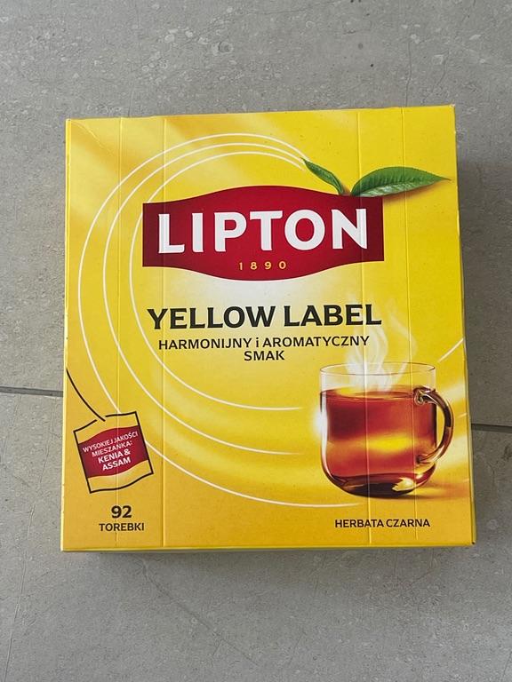 Trà đen Lipton Yellow Label 92 túi lọc