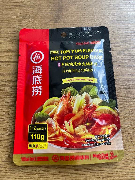Xot lau Tom Yum Hot Pot Soup Base 110g