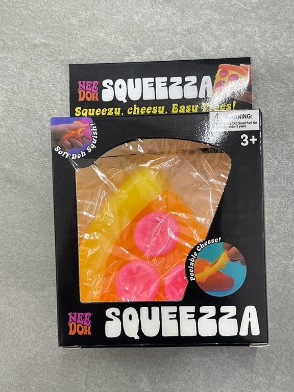 Nee Doh Squeezza - Bánh Pizza Đồ Chơi Bóp Mềm