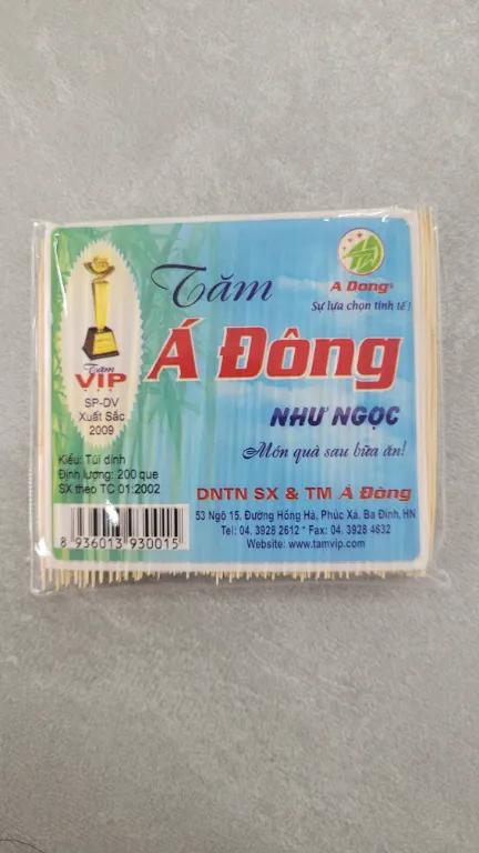 Tăm Á Đông Như Ngọc (200 que)