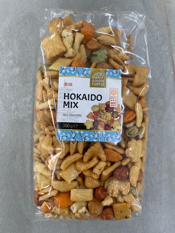 Bánh gạo hỗn hợp Hokkaido Golden Turtle 350g