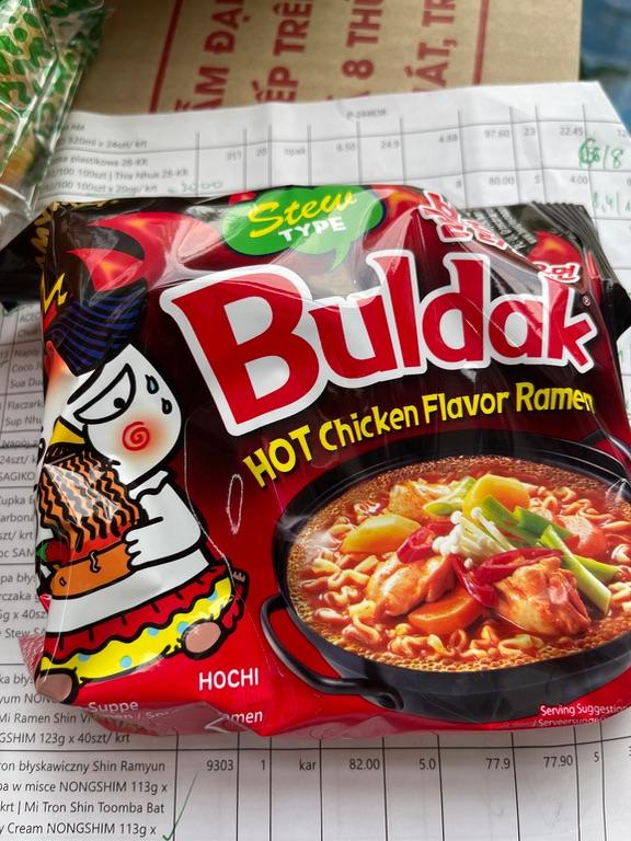 Mì Ramen Vị Gà Cay Buldak Samyang 140g