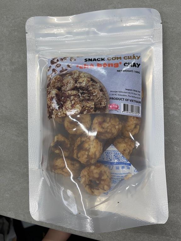 SNACK CƠM CHÁY CHÀ BÔNG CHÁY 100g