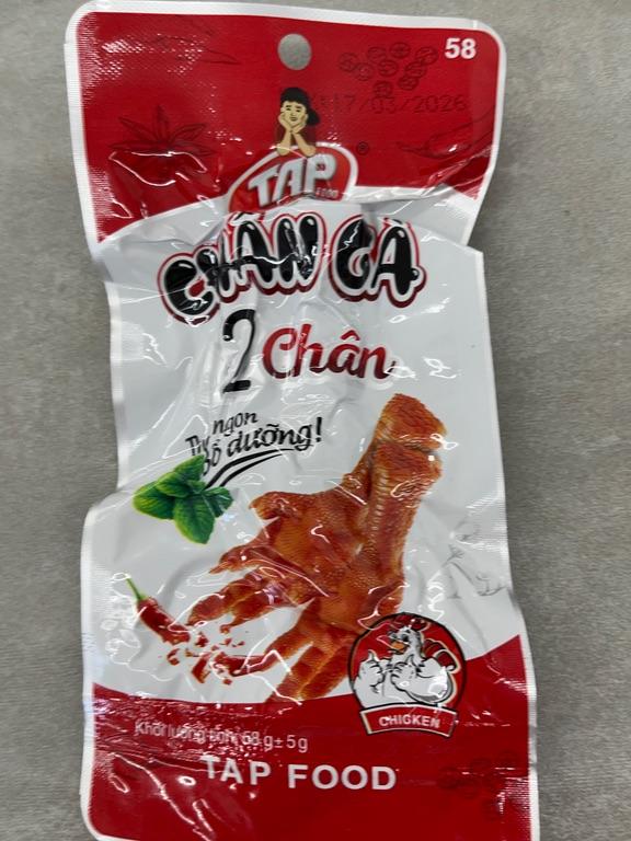 Chân gà 2 chân TAP FOOD