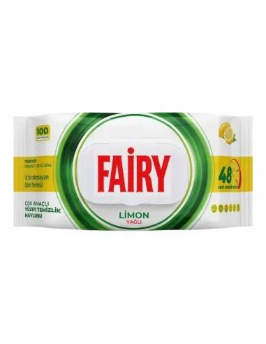 Khăn giấy lau bề mặt đa năng Fairy Limon 100 tờ