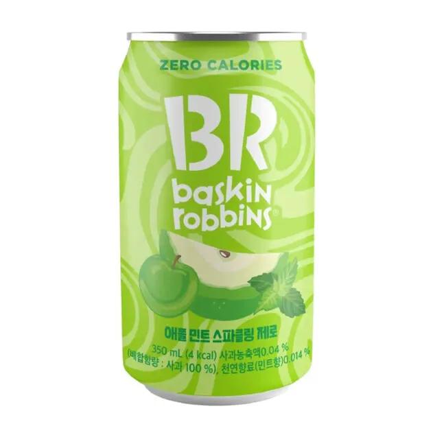 Baskin Robbins Apple Mint Sparkling Zero 350ml