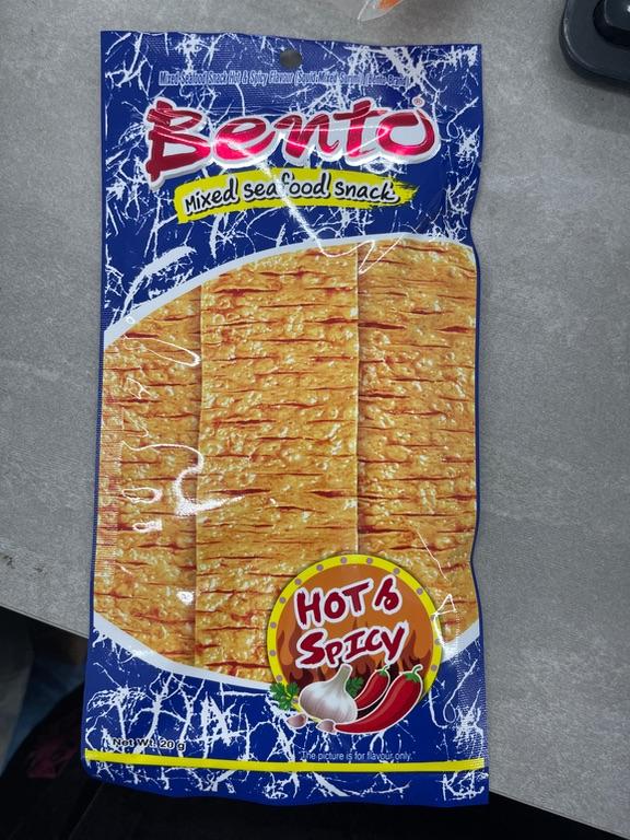 Bento Mixed Seafood Snack Hot & Spicy 20g