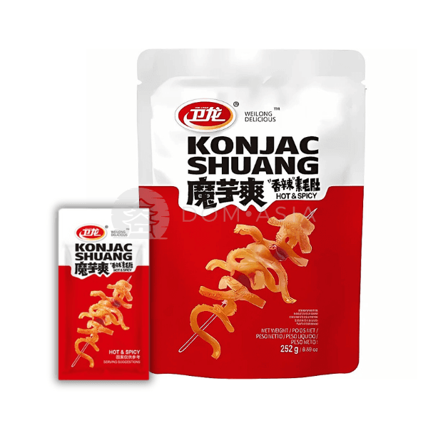 Snack Konjac Shuang Vi Cay WEILONG 252g