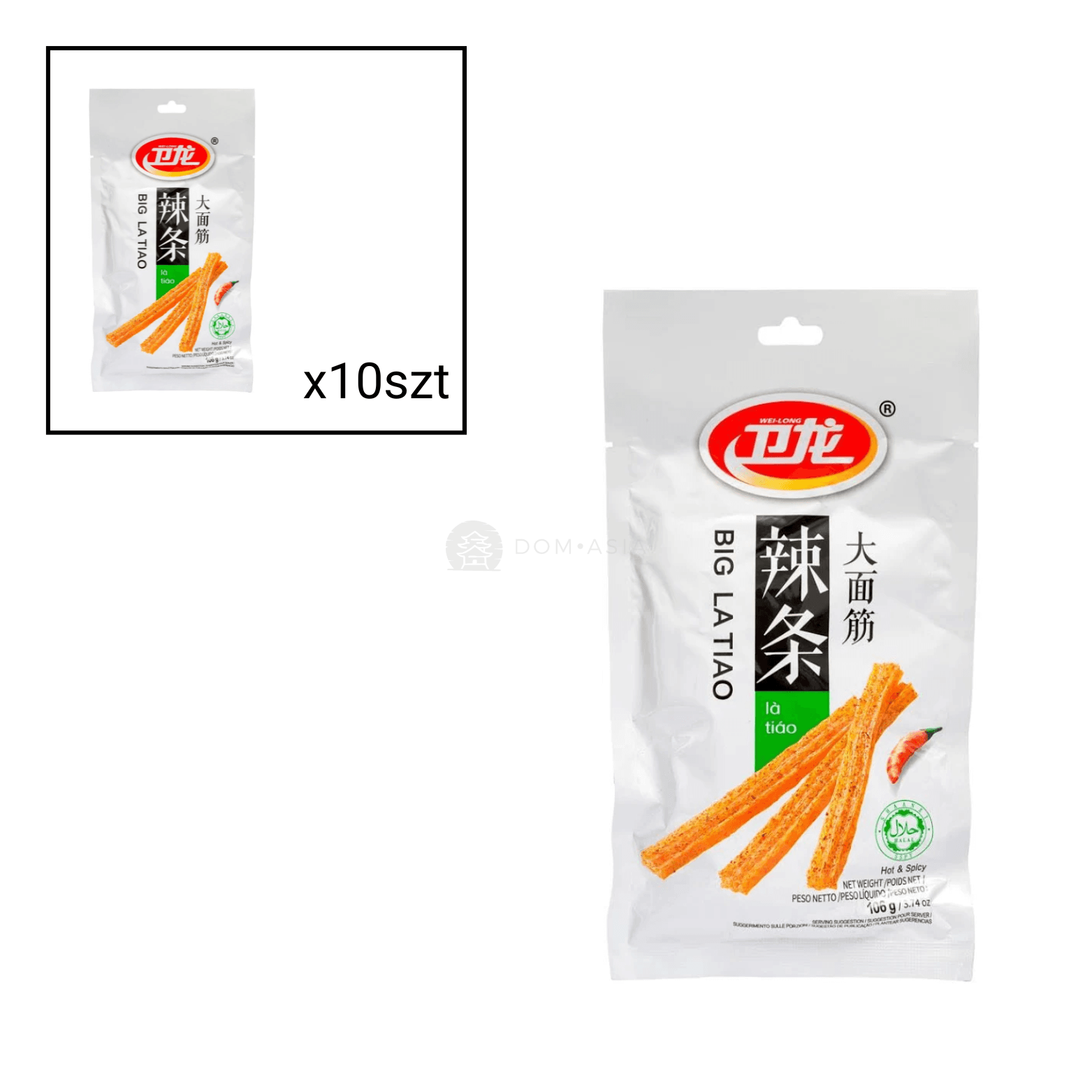 Snack Que Cay Big WEILONG 106g