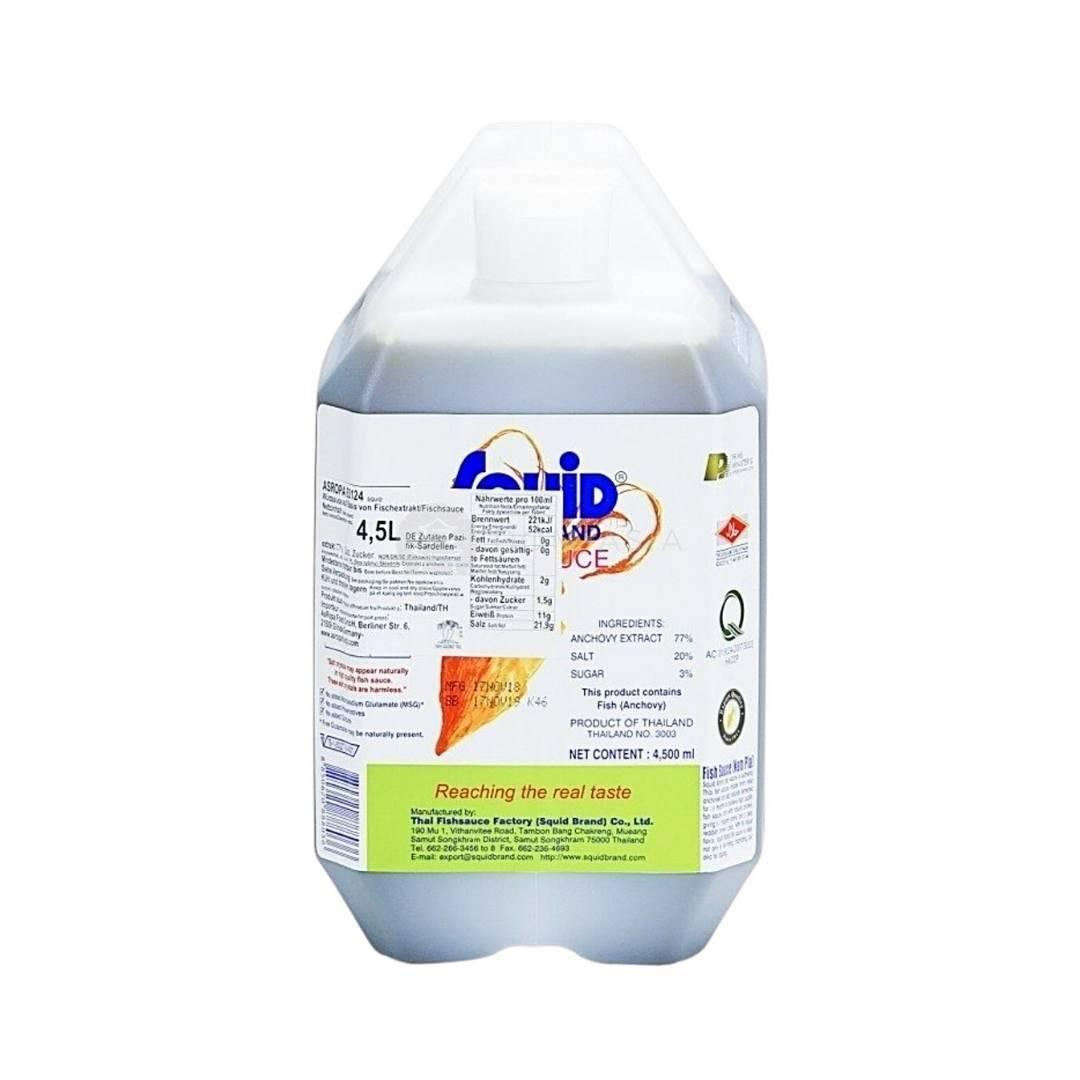 Nuoc Mam Muc Can SQUID BRAND 4.5L