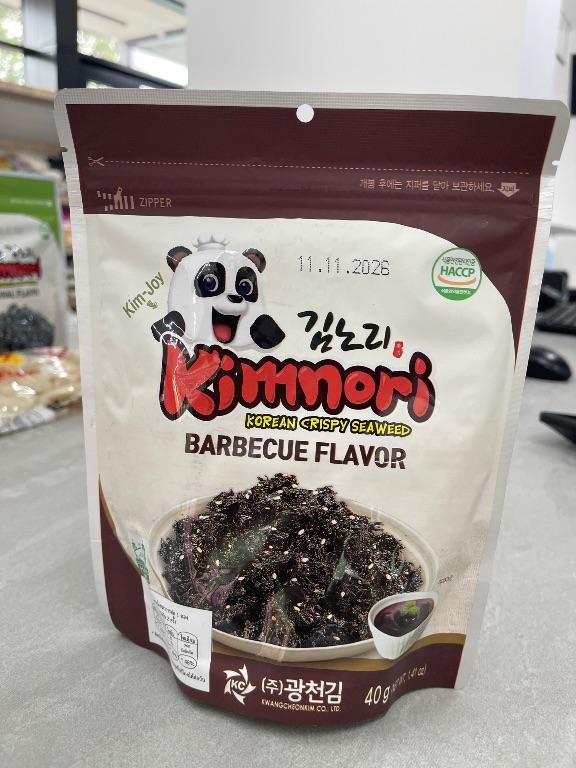 Rong biển sấy giòn Kimnori vị BBQ 40g