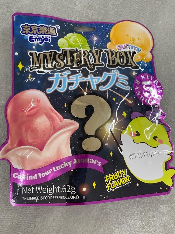Kẹo dẻo Ennjoi Mystery Box vị trái cây 62g