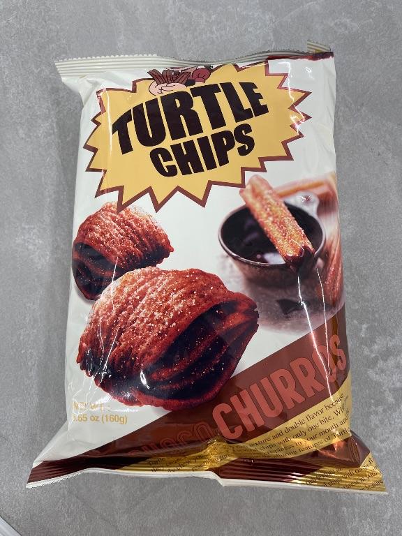 Bánh snack Turtle Chips vị Churros