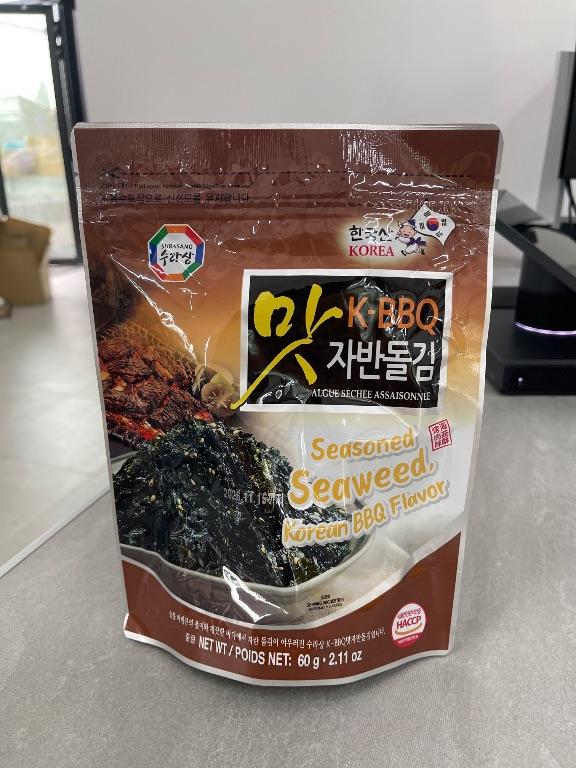 Rong biển tẩm gia vị K-BBQ Subasang 60g