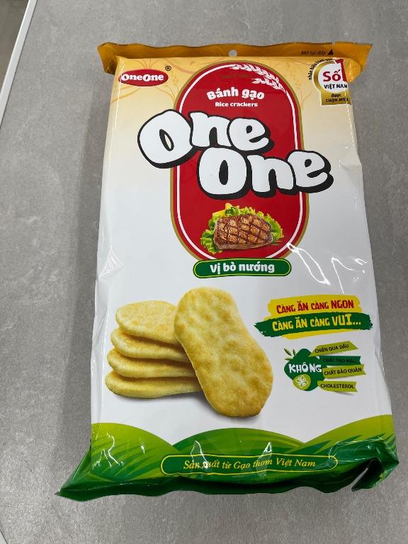 Bánh gạo One One vị bò nướng 400g