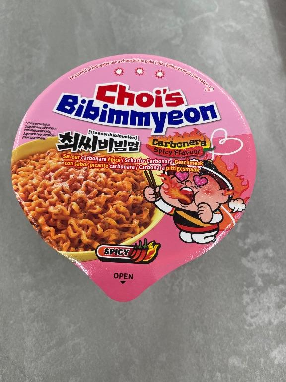 Mì trộn Carbonara cay Choi's Bibimmyeon