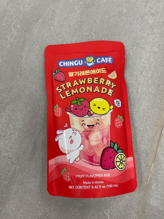 Chingu Cafe Strawberry Lemonade 190ml