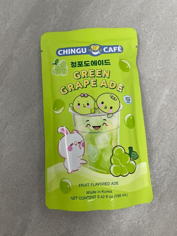Nước ép nho xanh Chingu Cafe
