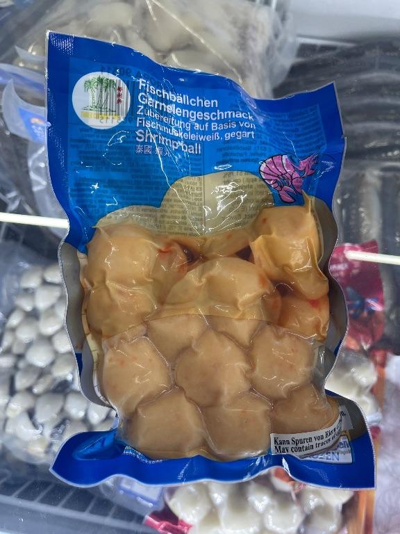 Chả cá viên hương vị tôm Three Cows Brand 200g