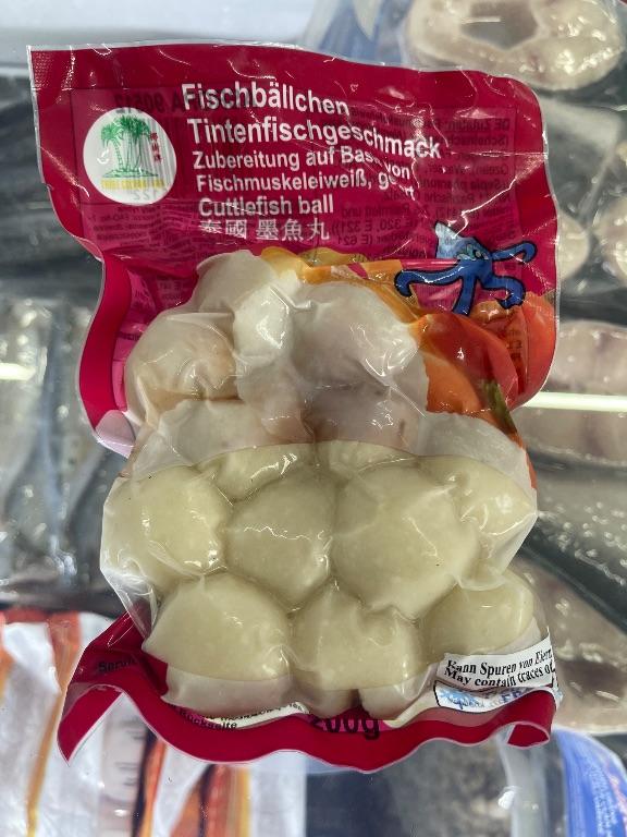 Chả cá viên hương vị mực