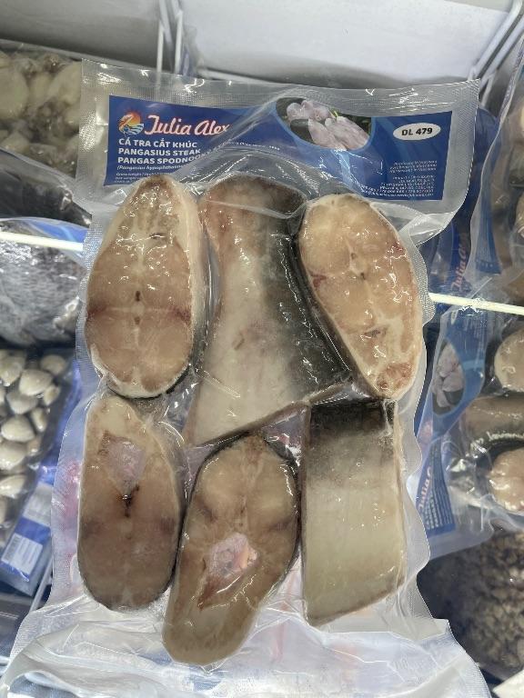 Cá tra cắt khúc Julia Alex 1kg