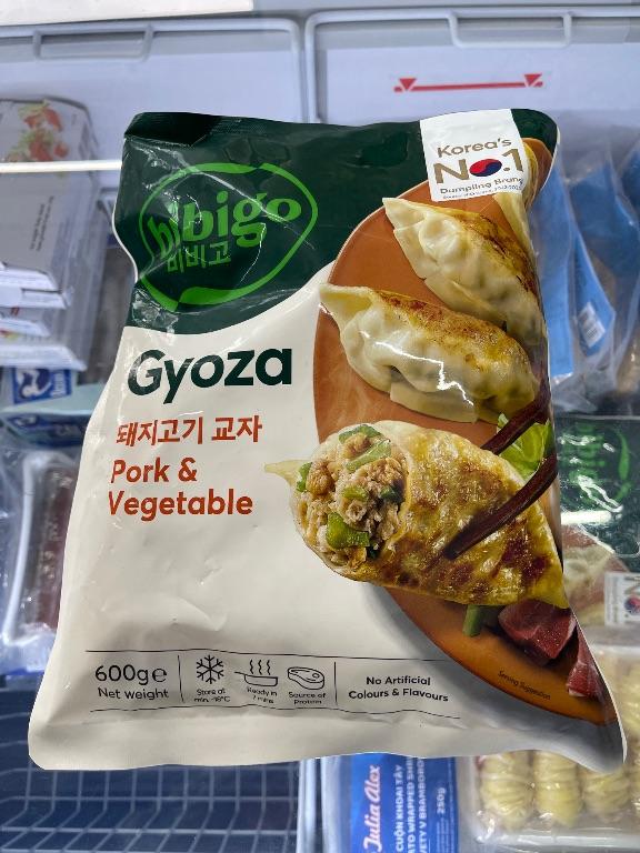 Bigo Gyoza Thịt Heo & Rau Củ 600g