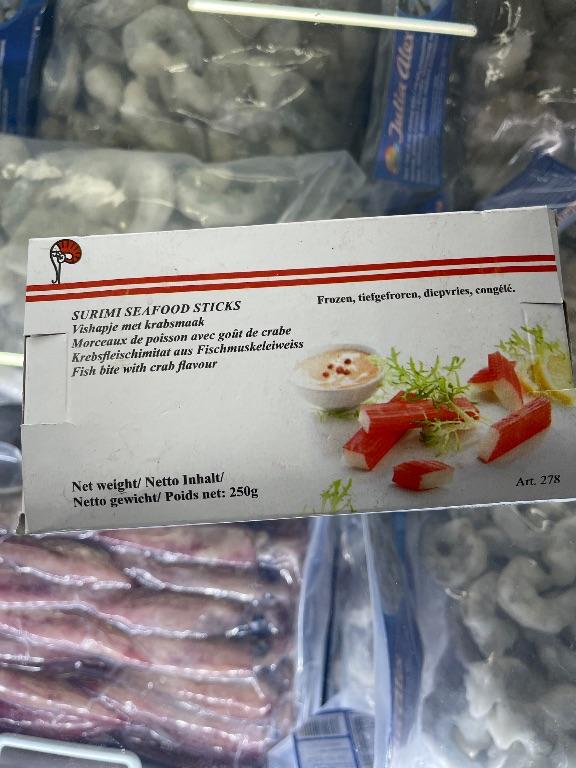 Thanh hải sản Surimi hương cua