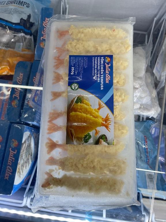 Tôm chiên Tempura Julia Alex 250g