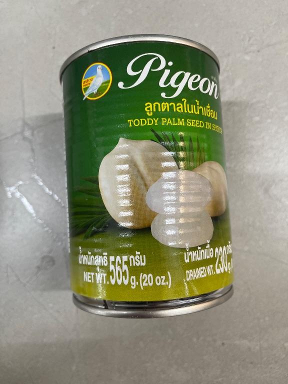 Pigeon Hạt cọ Toddy trong siro 565g