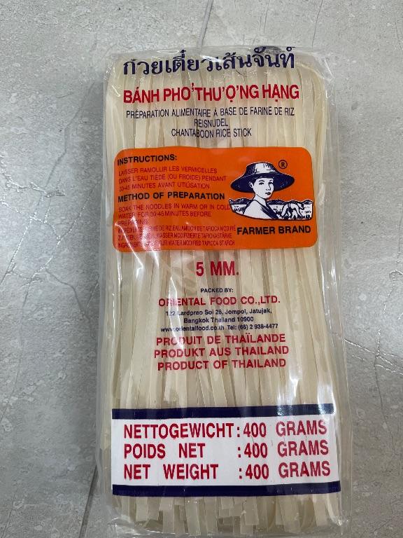 Bánh phở Thượng Hạng Farmer Brand 5mm 400g