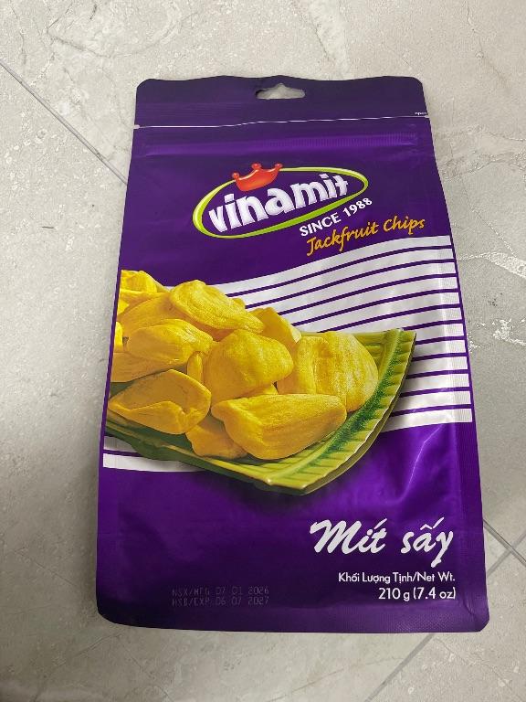 Vinamit Jackfruit Chips Mít sấy 210g