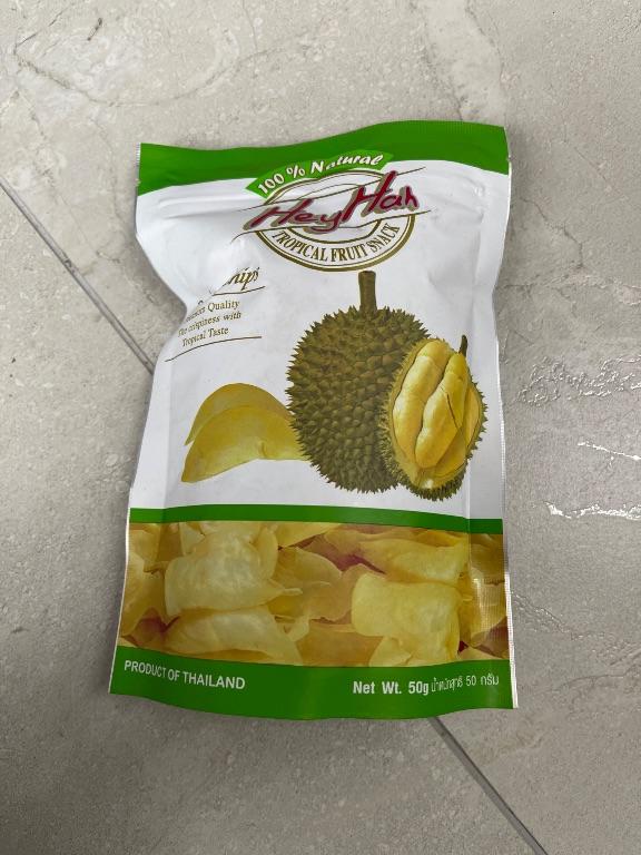 Snack trái cây nhiệt đới Hey Han vị sầu riêng 50g