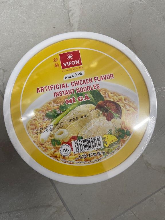 Mì Gà VIFON Hương Vị Gà Nhân Tạo 85g