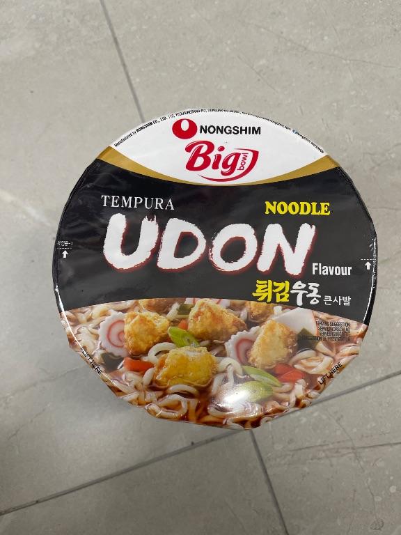Mì Udon Nongshim Big Bowl vị Tempura
