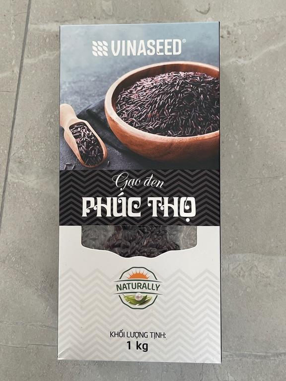 Gạo đen Phúc Thọ VinaSeed 1kg