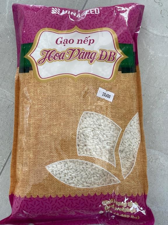 Gạo nếp Hoa Đăng DB Vinasem
