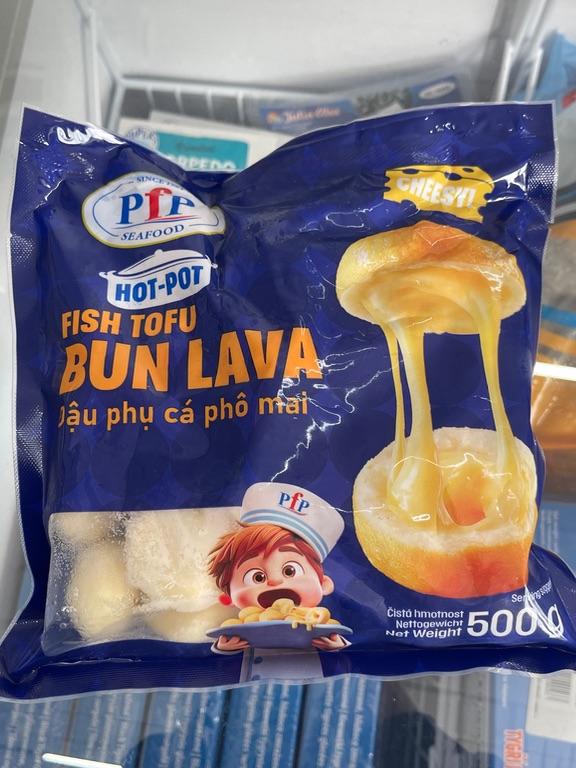 PFP Seafood Hot-Pot Fish Tofu Bun Lava 500g