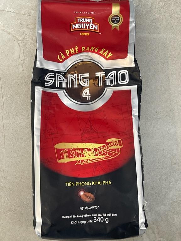 Cà phê rang xay Trung Nguyên Sáng Tạo 4, 340g