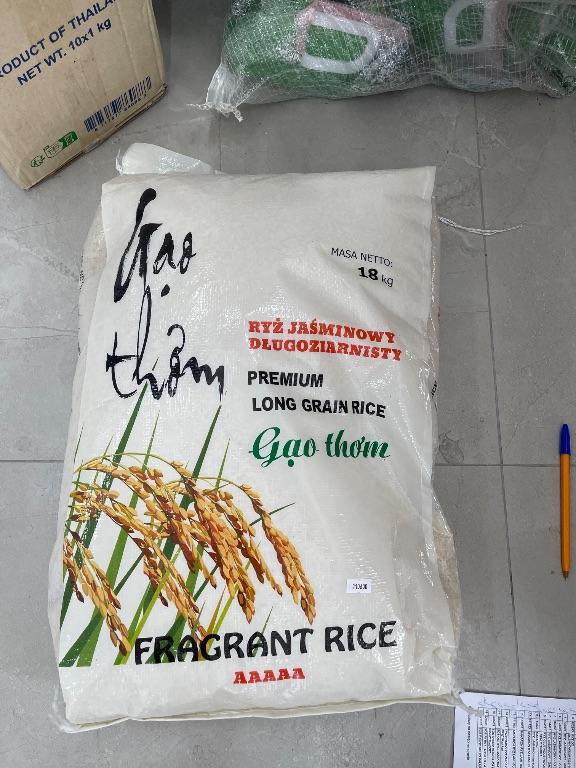 Gạo thơm hạt dài cao cấp Gạo Thơm 18kg
