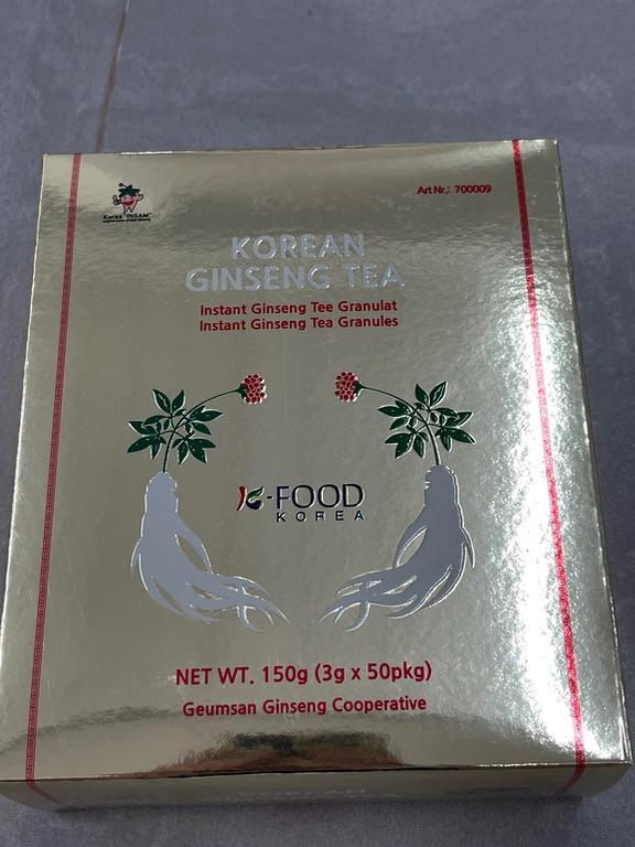 Trà Sâm Hàn Quốc J-FOOD KOREA 150g (3g x 50 gói)