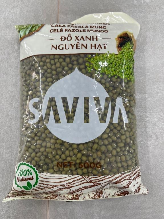 Đậu Xanh Nguyên Hạt SAVIVA 500g