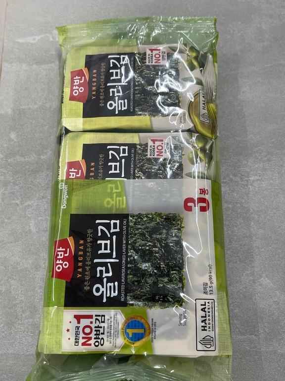 Rong biển nướng Dongwon Yangban Olive Oil
